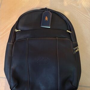 Luxurious Brown Leather Backpack by Links and kings